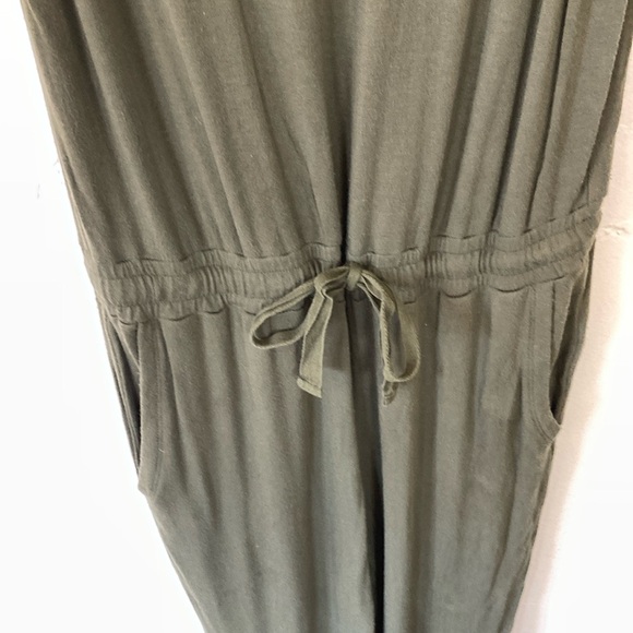 Olive Green  Daily Ritual Jumpsuit - Picture 6 of 7